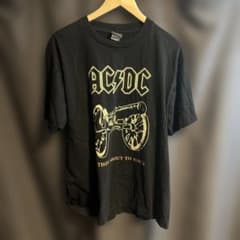 AC/DC ブラック ★Tシャツ ★ABOUT TO ROCK★Lサイズのサムネイル