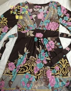Leonard風 ワンピース レオナール風 チュニック - メルカリ