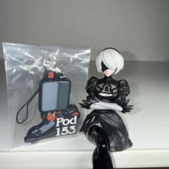 NieR Automata Pod153 ラバーストラップ2Bヌードルストッパーのサムネイル