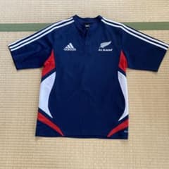 値下げ！adidas ラグビー　ジャージ　Oサイズ！のサムネイル