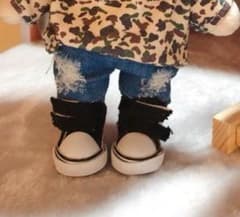 findfound ぬいぐるみ ヌイ 20cm用 服 デニム ズボン パンツのサムネイル