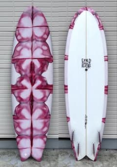 極美】 deadkooks TORO ミッド 6'3 フィン、デッキカバー付 - メルカリ