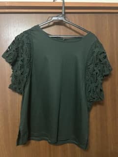 袖レースカットトップス　ロペピクニックのサムネイル