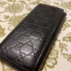 GUCCI 長財布 シマレザー  233154 シリアル2149のサムネイル