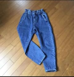 ZARA ペーパーバックデニムパンツのサムネイル