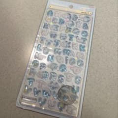 【新品・未使用】サンリオ　ボンボンドロップシール　シナモン　もじのサムネイル