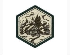 Camping Lifeキャンプライフ【PDW】モラールワッペン限定　緻密刺繍のサムネイル