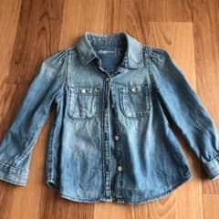 ☆babyGAP デニムシャツ 3month☆のサムネイル
