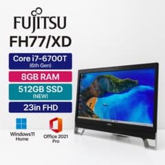 富士通 一体型 FH77/XD i7 8GB 新品SSD 512GB オフィス - メルカリ
