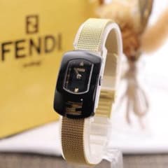 未使用品【新品電池】FENDI 30000L/動作良好 カメレオン ダイヤ2P