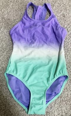 競泳用ワンピース水着 女の子用110サイズのサムネイル