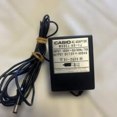 CASIO SK-1 l純正アダプター AD-1J 7.5V 400mA(94) - メルカリ