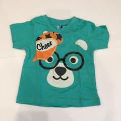 男女兼用　くまさんTシャツ　80 新品未使用のサムネイル