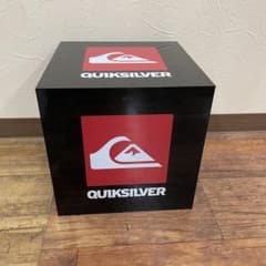 クイックシルバー ロゴ オブジェ 6面キューブ ディスプレイ 非売品 