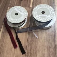 リボンテープ 4種セット ハンドメイド 手芸用のサムネイル