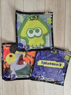 [신품 미사용] Splatoon 3 타월 3장 세트