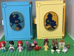 レゴ ディズニー アリエル43176 美女と野獣 43177 まとめのサムネイル