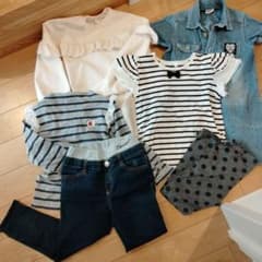 お値下げ中✦女の子　秋服まとめ売り　110〜120のサムネイル