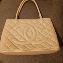 n*o様 CHANEL 復刻トート キャビアスキン ベージュのサムネイル
