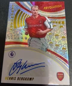ベルカンプ bergkamp アーセナル Arsenal 直筆 オート auto - メルカリ