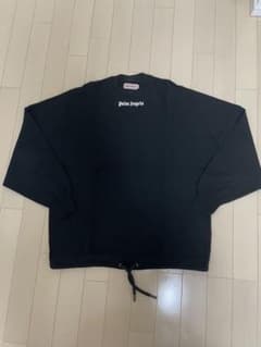 Palm Angels ロゴ クルーネック ニット ブラックのサムネイル