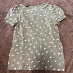 H&M ハート柄 半袖Tシャツ 110cmのサムネイル
