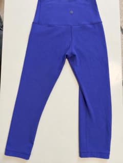 lululemon ルルレモン ヨガパンツ サイズ6 ブルー×パープル系のサムネイル