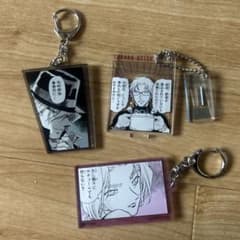 名探偵コナン展30周年記念　アクリルキーホルダー ジン　ベルモット　沖矢昴のサムネイル