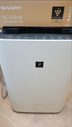 SHARP KC-G50-W ホワイト 加湿器 - メルカリ