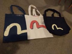EVISU PARIS デニム トートバッグ カモメペイントのサムネイル