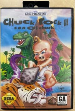 ☆週末セール☆Chuck Rock II【中古美品・完品・Genesis北米版 