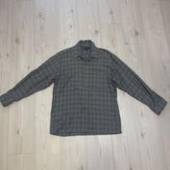 ROYAL FEUSTON 長袖シャツ チェック柄 グレー Mのサムネイル