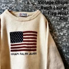鬼レア❗️】CHAPS Ralph Lauren ビンテージ 国旗 ニット 古着 - メルカリ