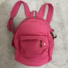 値下げ中‼️Polo Ralph Laurenピンクリュックy2k achieve - メルカリ