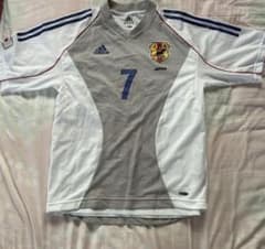 サッカー日本代表オーセンティックユニフォーム 2002年日韓W杯 中田