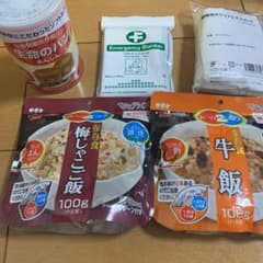 災害セット　非常食　お試しにのサムネイル