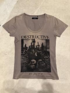 CIVARIZE ×TRAVAS スカルtee 44 vkei archive - メルカリ