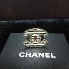CHANEL ヴィンテージ ビジュー ボーダー coco リング 指輪 レア - メルカリ