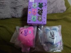 東京ディズニーリゾート ハロウィンおばけぬいぐるみチャーム 2種セットのサムネイル
