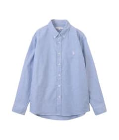 U.S. POLO ASSN. オックスフォードシャツ 長袖 ブルーのサムネイル