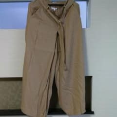 ワイドパンツ　ガウチョ　ニコアンド　Ｌサイズのサムネイル