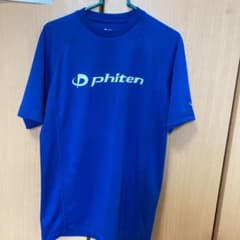 ファイテン Tシャツ青Sサイズのサムネイル