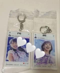 松本かれん 仲川瑠夏 サイン入りアクリルキーホルダー2個セット - メルカリ