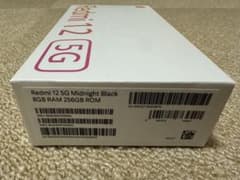 Redmi 12 5G ミッドナイトブラック 8GB RAM 256GB ROMのサムネイル