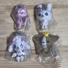 ナルミヤ　ポンポネットマスコット 4種セットのサムネイル