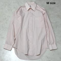PIERRE BALMAIN 長袖シャツ ワイシャツ ストライプ 薄ピンク S