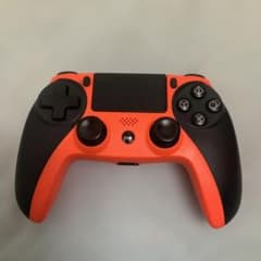 オレンジ ワイヤレスコントローラー PS4のサムネイル