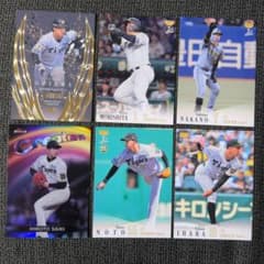 阪神タイガース Topps BBM 6枚セット　BBMジェネシスのサムネイル