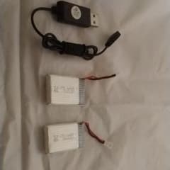 あかさん専用ドローン　X5C用専用電池と充電器のサムネイル