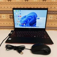 Y329 富士通ノートパソコンi5第8世代SSD高速コンパクトWindows11
